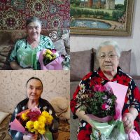 Поздравления в рамках &ldquo;Месячника пожилых людей&rdquo;